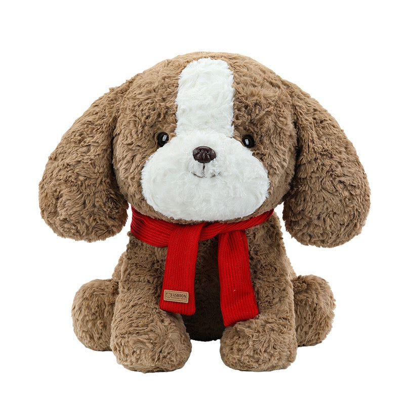 Christmas Puppy Plush