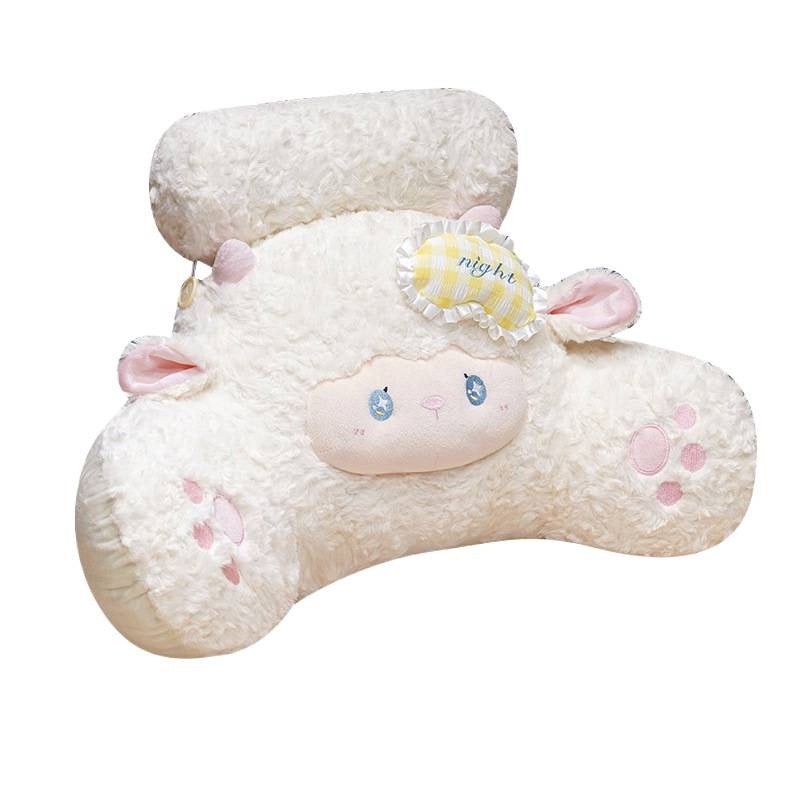 Fluffy Sheep Quilt Pillow