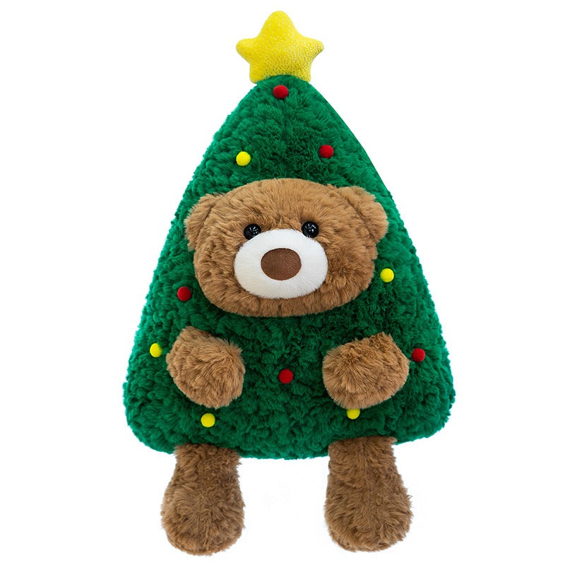 Christmas Teddy Cushion