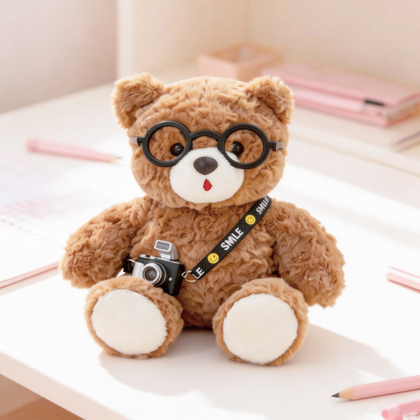 Camera Bear Plush