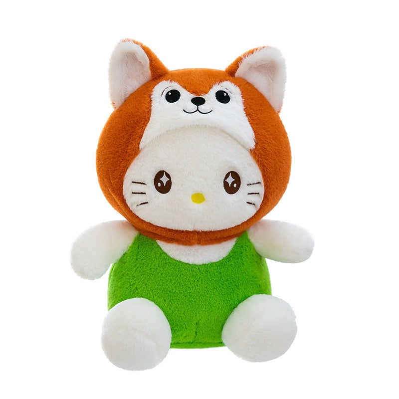 Bunny Ear Cat Plush