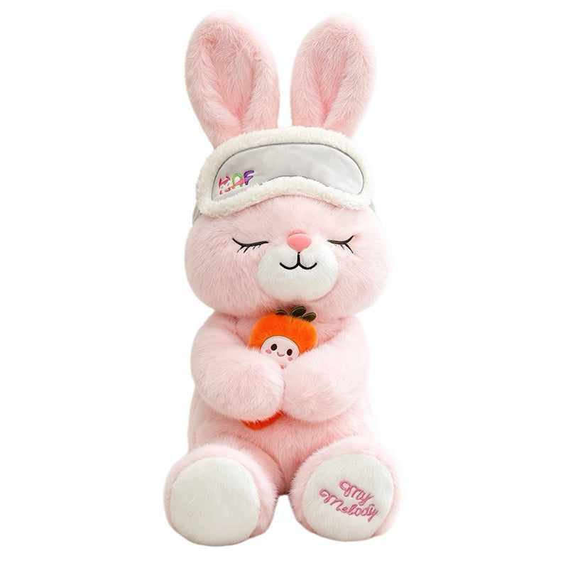 Carrot Mask Bunny Charm