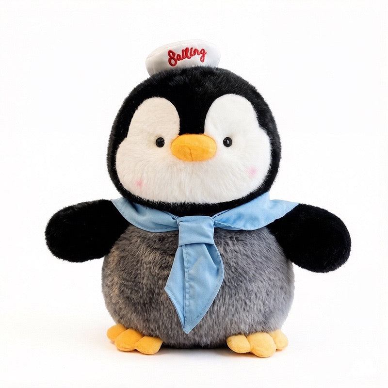 Blue Penguin Toss Plush