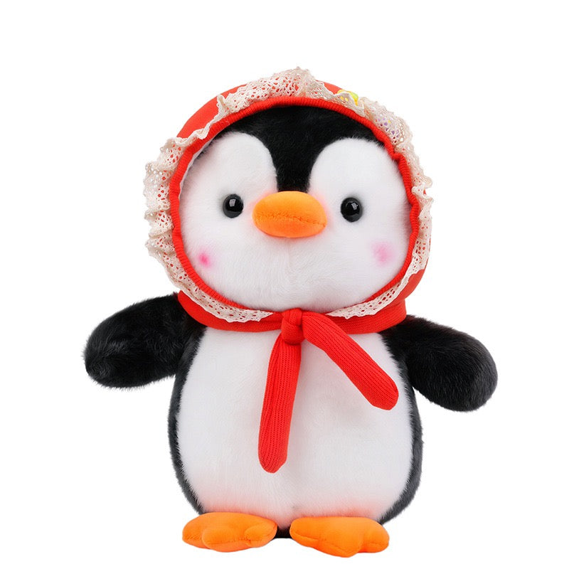 Hatted Penguin Cuddle Plush