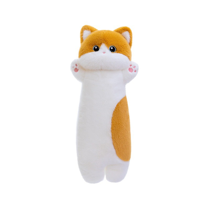 Stretchy Sleepy Kitty Cuddle Pillow