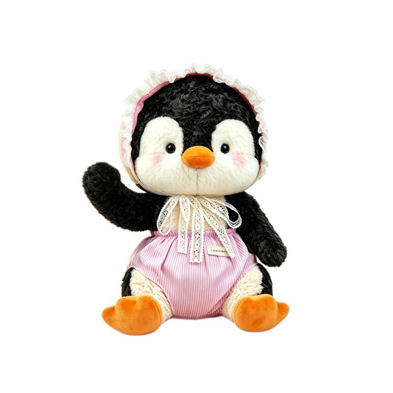 Cute Sleepy Penguin Cuddle Plush