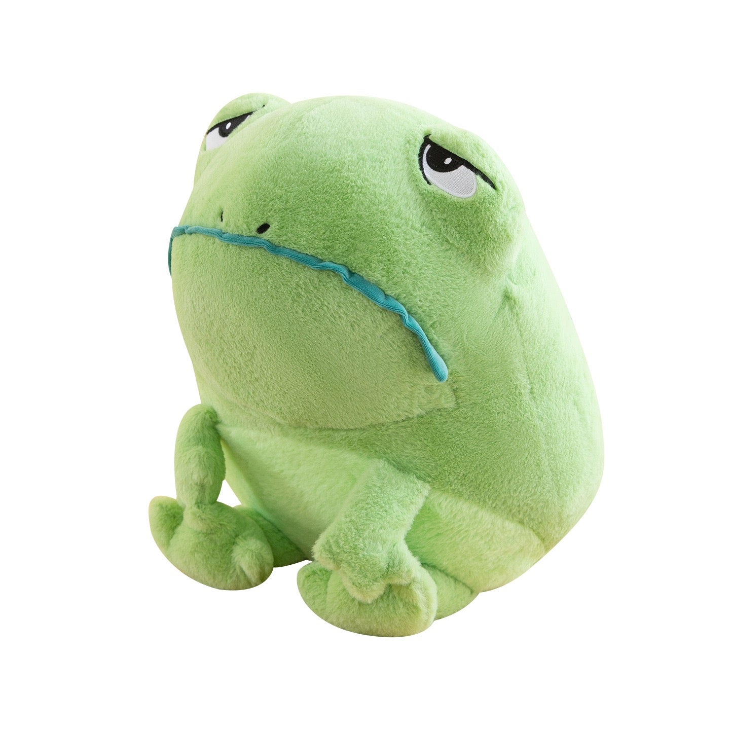 Overworked Frog Worker Plush