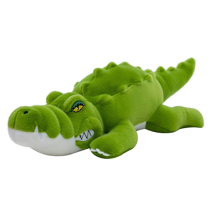 Realistic Alligator Plush Pillow