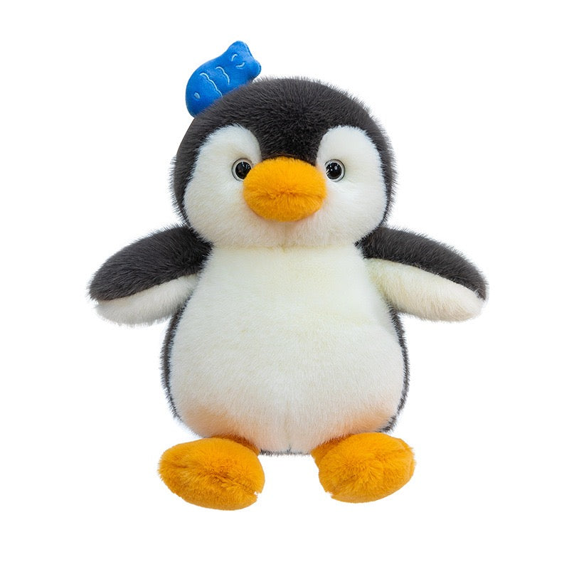 Pull String Penguin Plush Toy