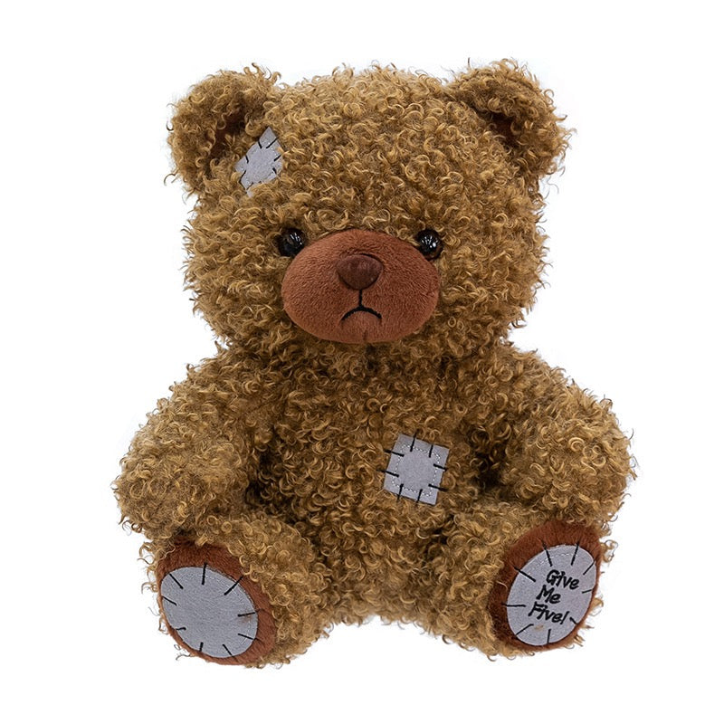 Grumpy Brown Bear Cuddle Plush