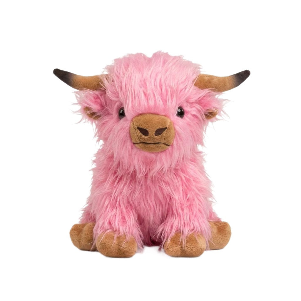 Shaggy Highland Cow Cuddle Plush