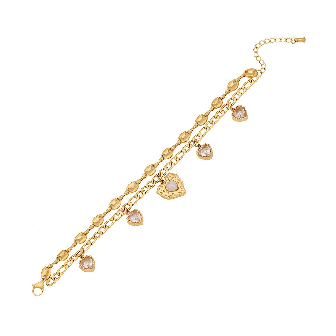 Double Layer Titanium Steel Bracelet