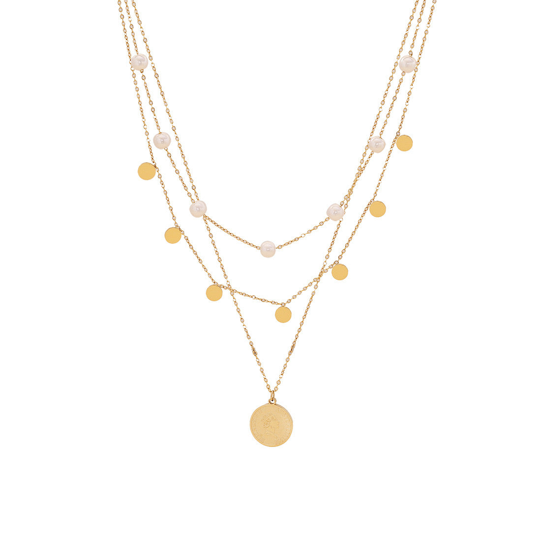 Multilayer Chain Necklace