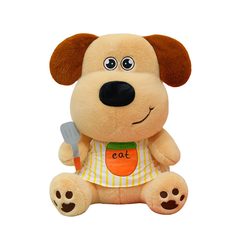 Chef Dog Plush Toy
