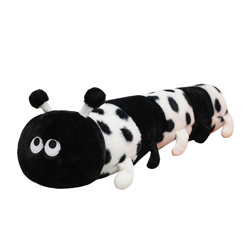 Polka Dot Caterpillar Plush Pillow