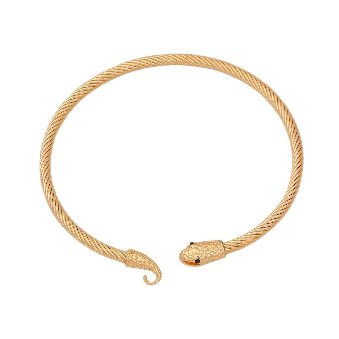 Snake Choker & Wrap Bracelet Set