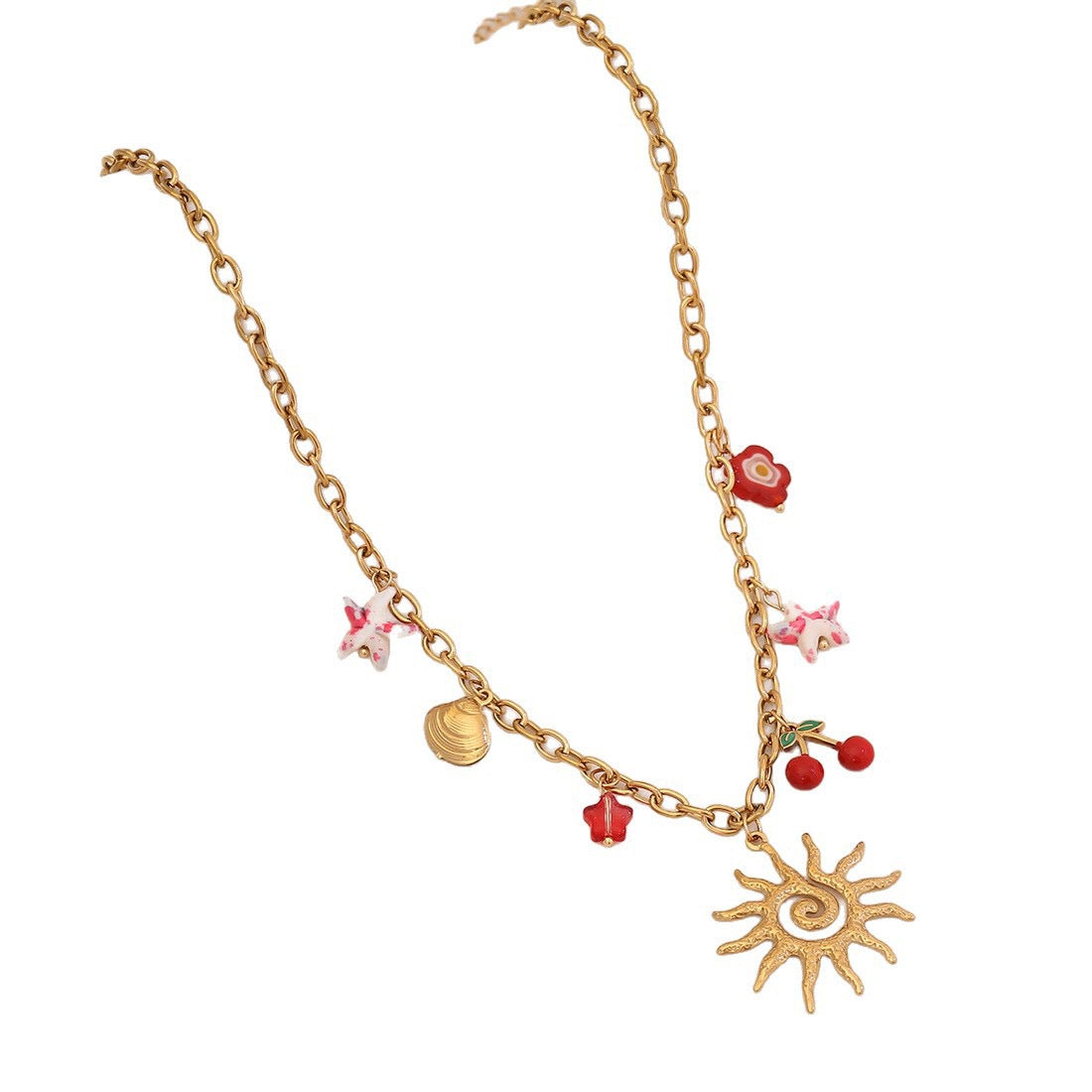 Celestial Bloom Dopamine Necklace