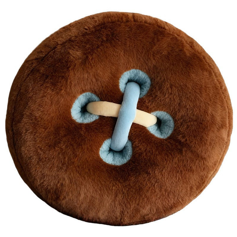 Button Round Cushion