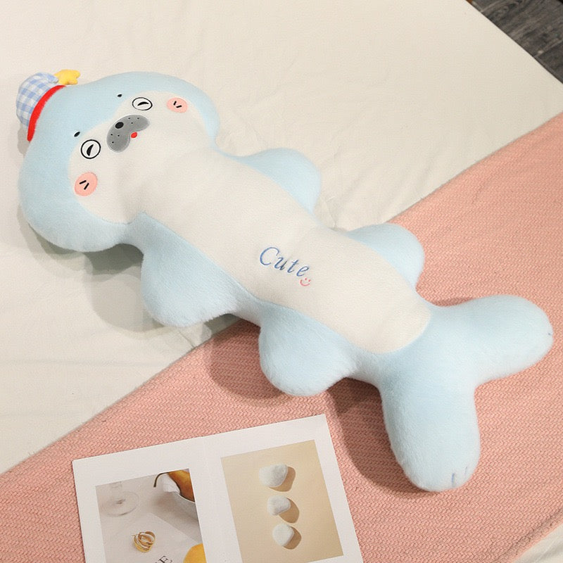 Seal ’n’ Fish Hug Pillow
