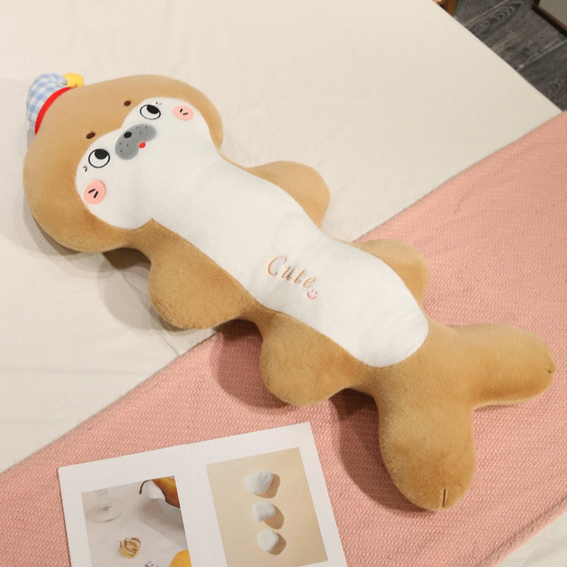 Seal ’n’ Fish Hug Pillow