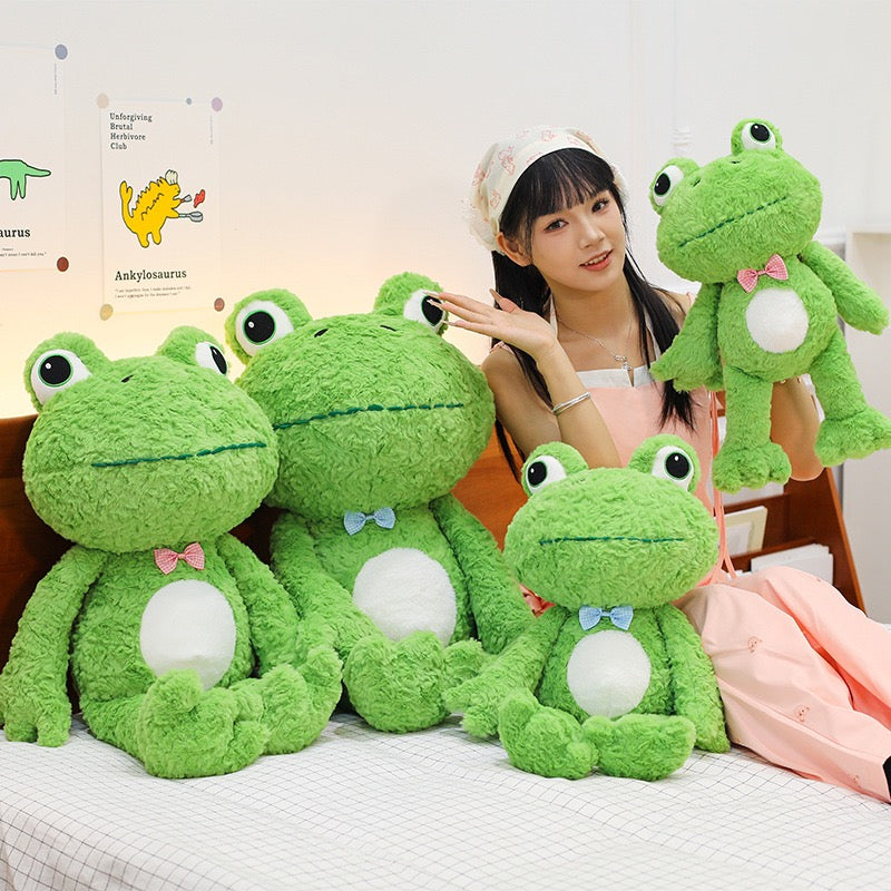 Sleepy Frog Plush