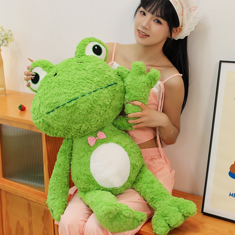 Sleepy Frog Plush