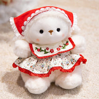 Lamb Floral Bib