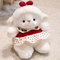 Lamb Polka Dot Red Dress
