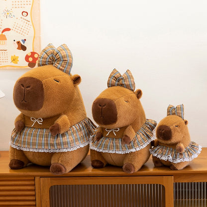 Floral Dress Capybara Plush
