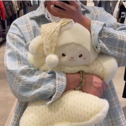 Squishy Lamb Cuddle Pillow
