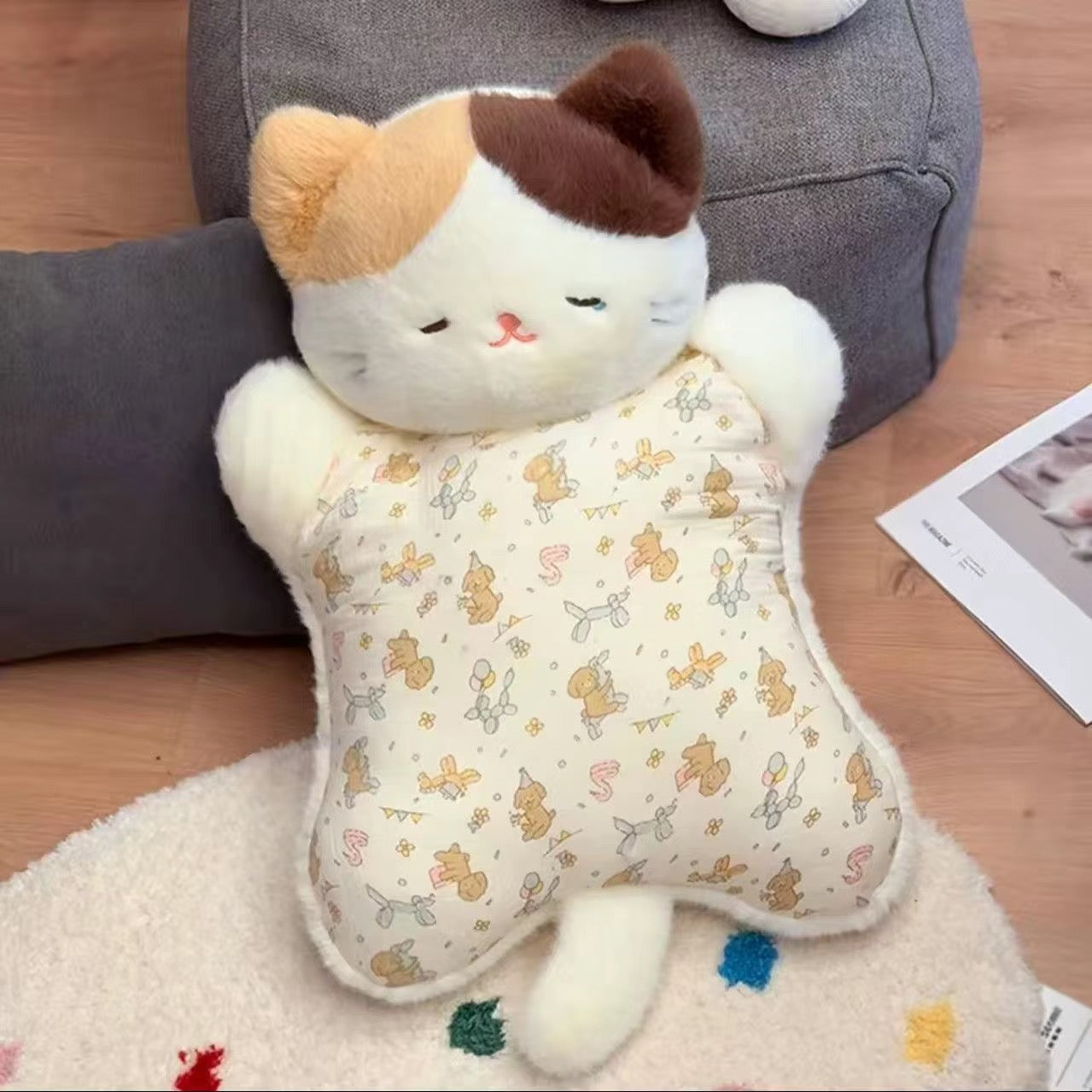 Squishy Lamb Cuddle Pillow