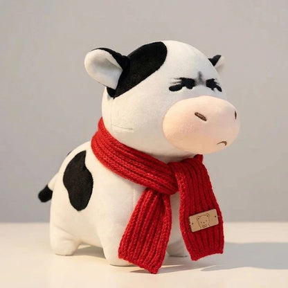 Goofy Grassland Cow Plush