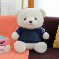 White Bear Blue Hoodie