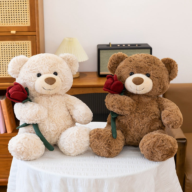 Rose Teddy Bear Gift Plush