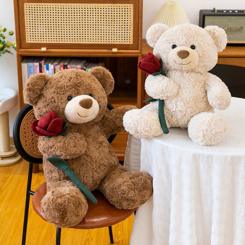 Rose Teddy Bear Gift Plush