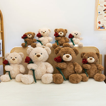 Rose Teddy Bear Gift Plush