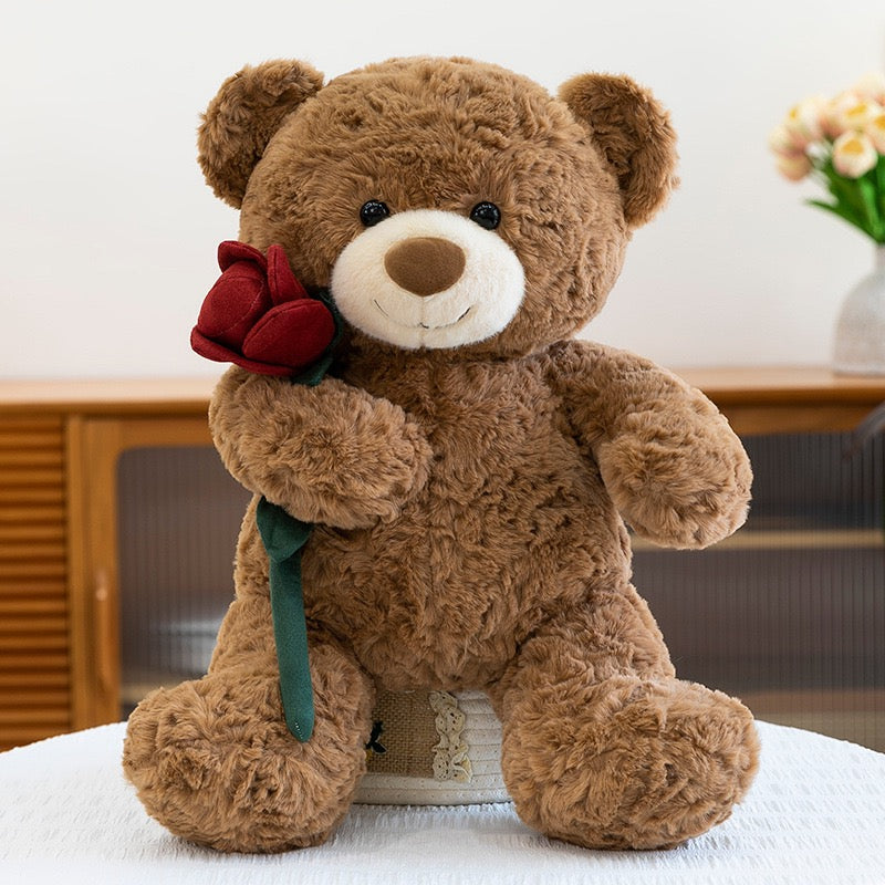 Rose Teddy Bear Gift Plush