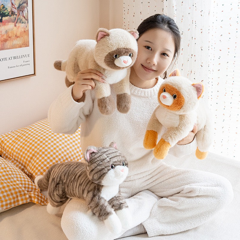 Sleepy Cat Plush
