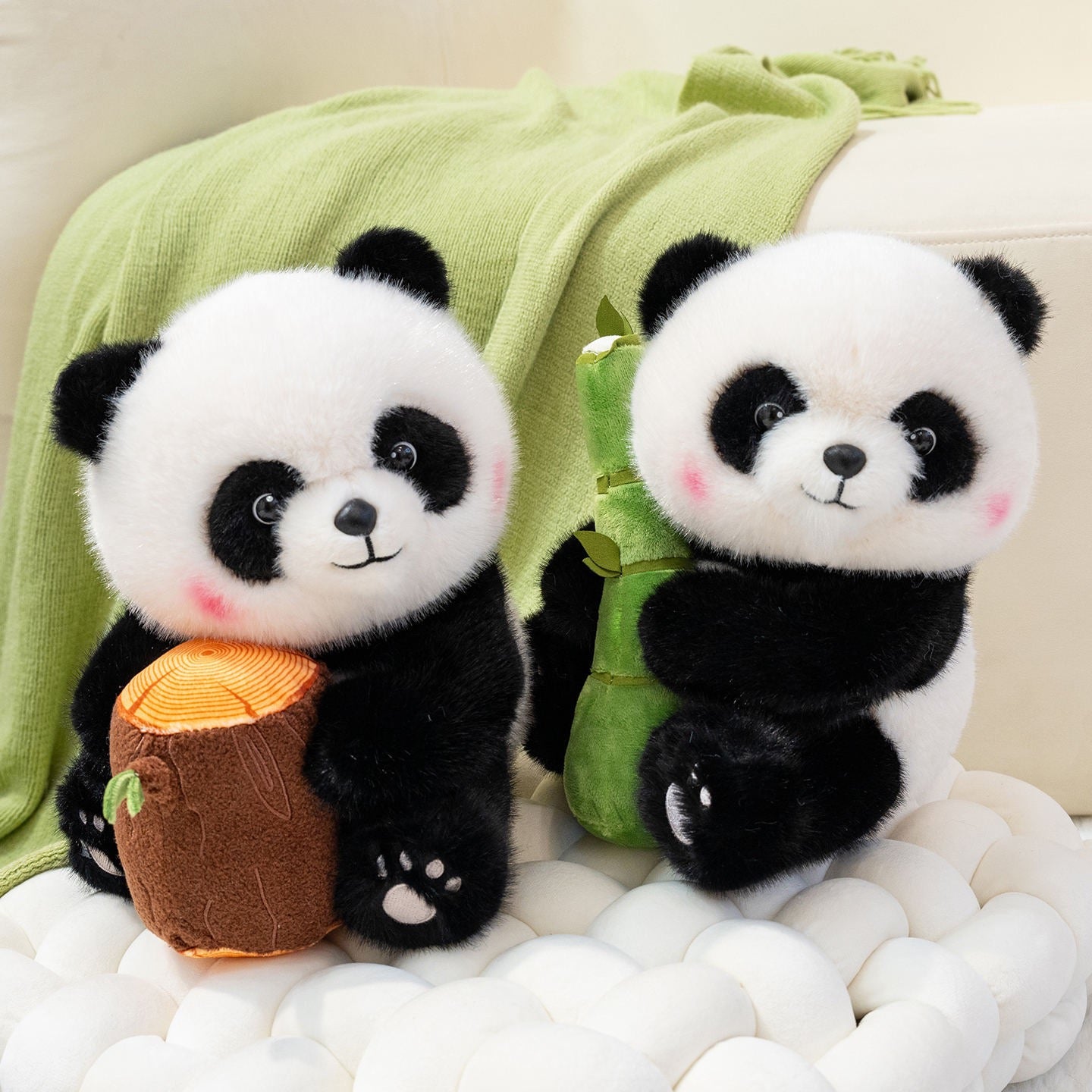 Bamboo Stump Panda