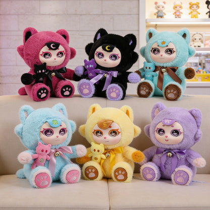 Moonlit Purple Cat Doll