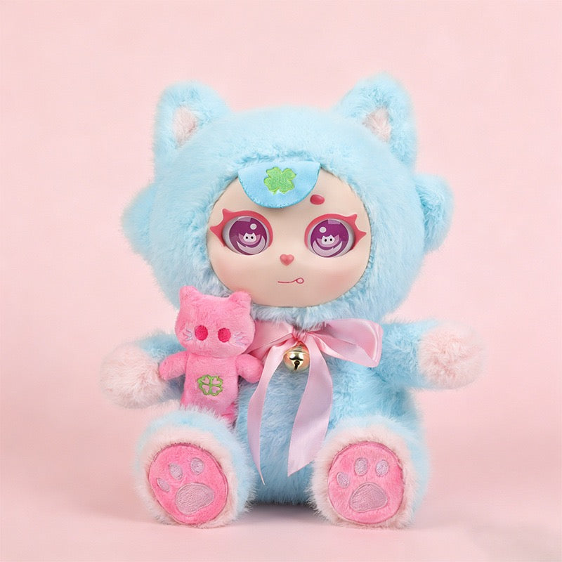 Moonlit Purple Cat Doll