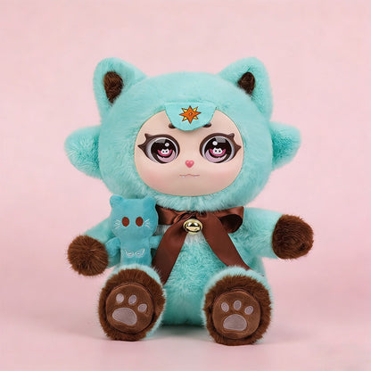 Moonlit Purple Cat Doll
