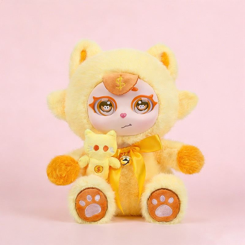 Moonlit Purple Cat Doll