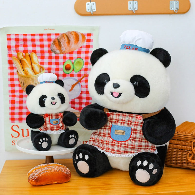 Chef Panda Pillow