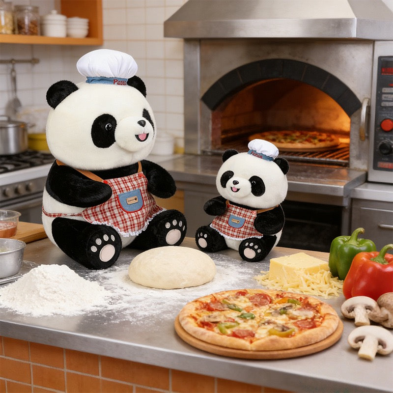 Chef Panda Pillow