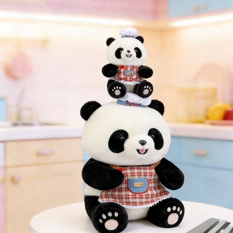 Chef Panda Pillow