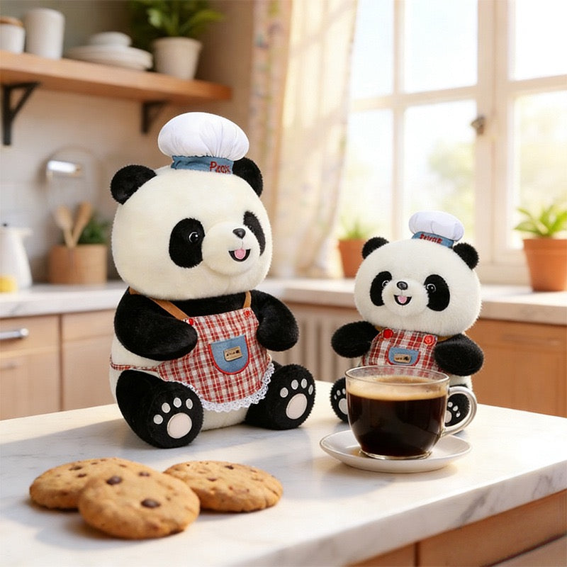 Chef Panda Pillow