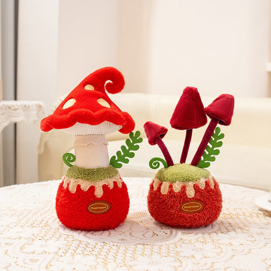 Mushroom Pot Plush
