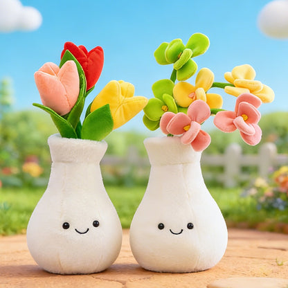Smiley Vase Plush
