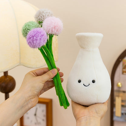 Smiley Vase Plush